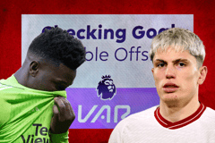 Andre Onana, Alejandro Garnacho, Man Utd, VAR, 2023/24