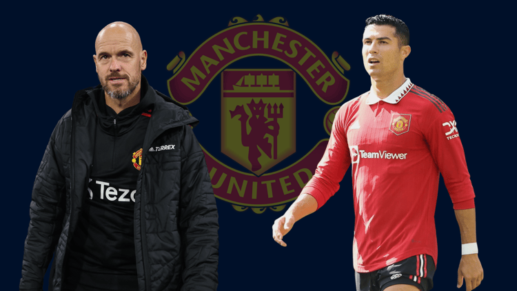 Ten Hag and Ronaldo have had a frosty relationship