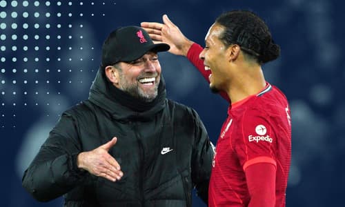Virgil van Dijk, Jurgen Klopp, Liverpool, 2023/24
