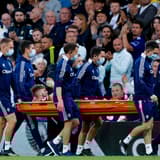 Harvey Elliott suffers serious injury, Leeds v Liverpool, 2021