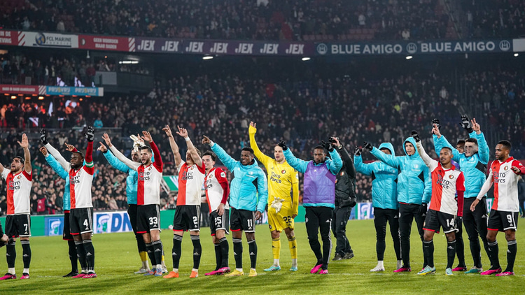 Feyenoord heeft op papier het makkelijkste programma.