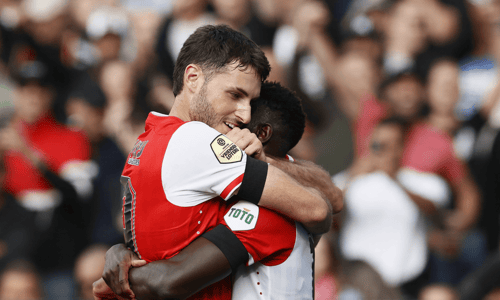 Santiago Giménez, Yankuba Minteh, Feyenoord, 2023/24