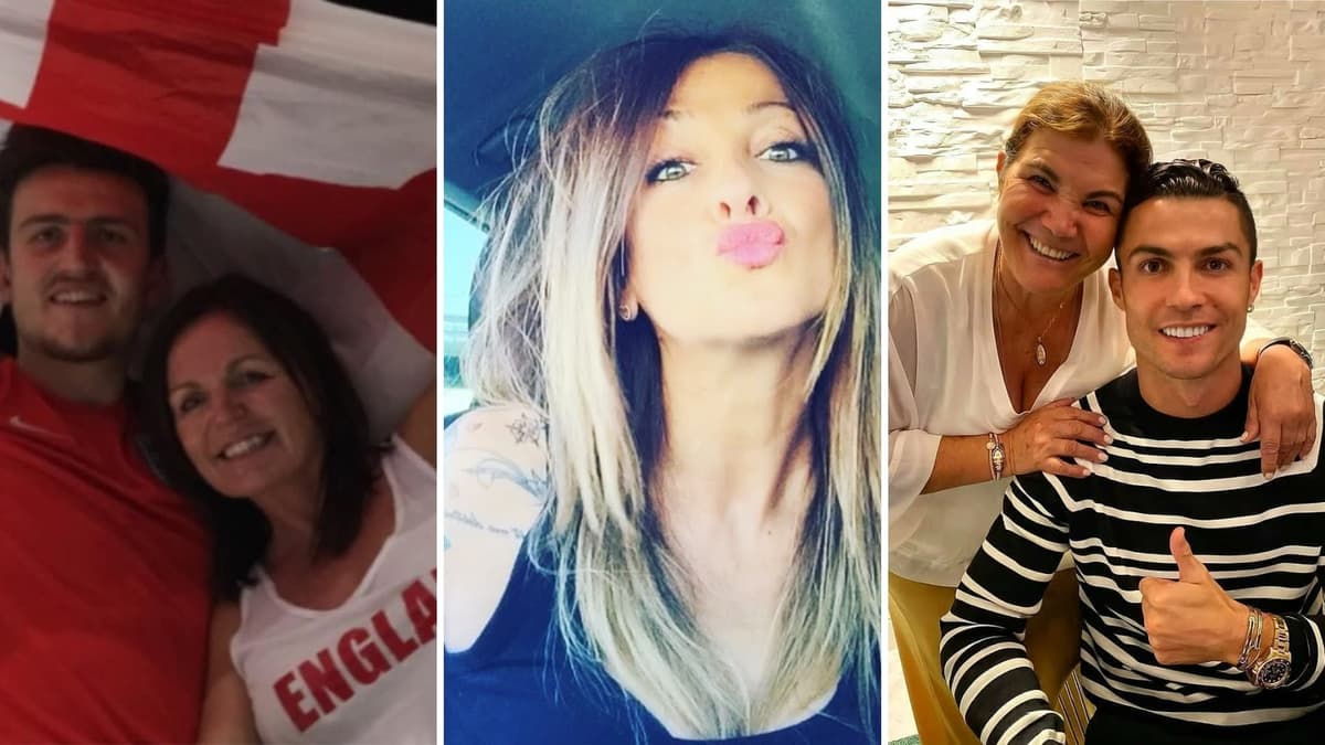 The mothers of Harry Maguire, Cristiano Ronaldo and Nicolo Zaniolo