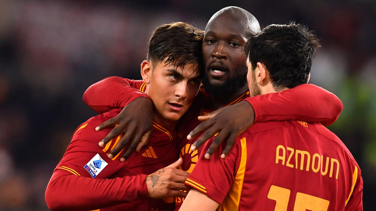 Paulo Dybala and Chelsea loanee Romelu Lukaku
