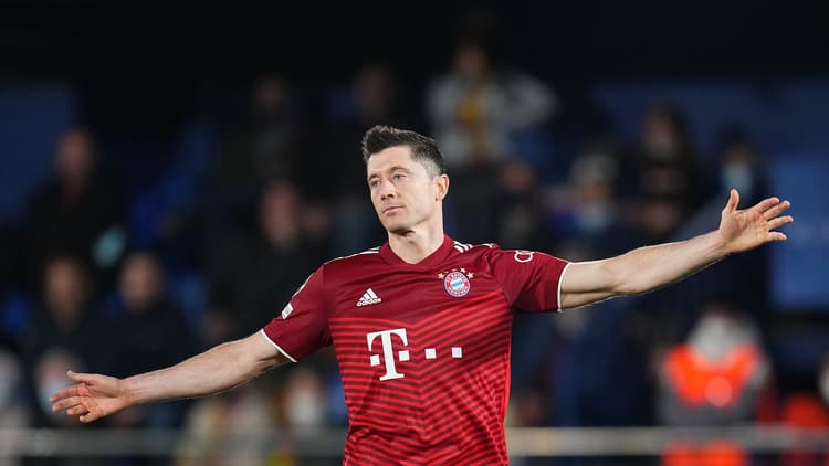 Robert Lewandowski Bayern Munich 2021-22