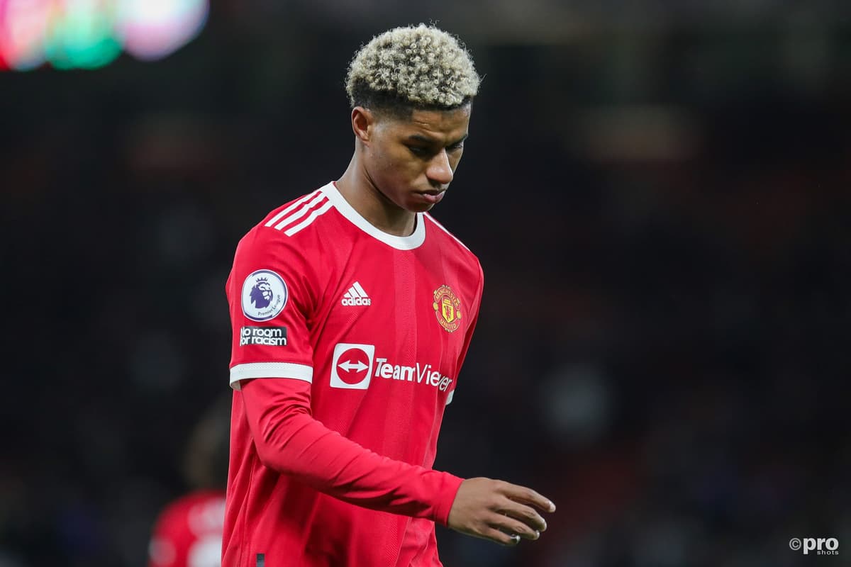 Man Utd forward Marcus Rashford 