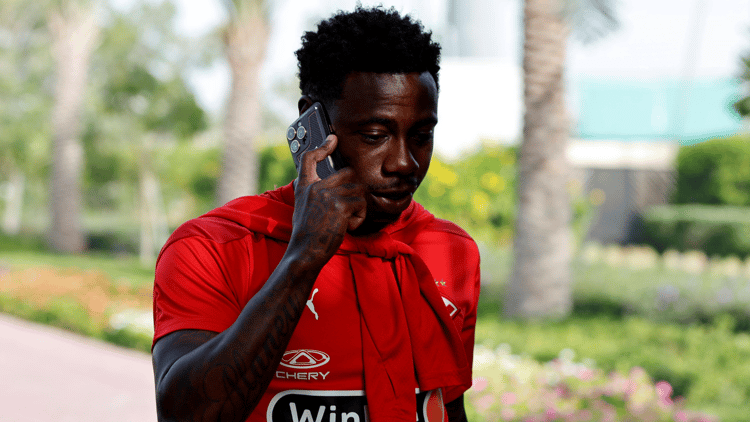 Quincy Promes als speler van Spartak Moskou