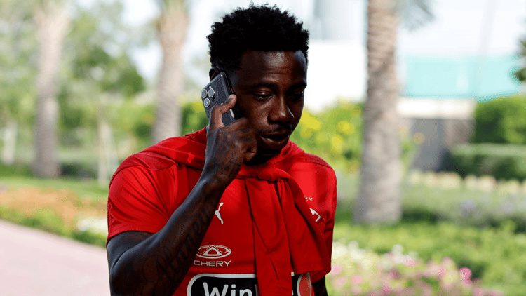 Quincy Promes als speler van Spartak Moskou