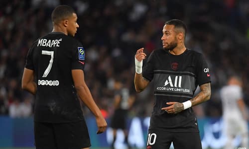 Kylian Mbappe, Neymar, PSG, 2021-22