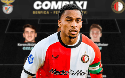 Quinten Timber, combi-XI Benfica Feyenoord