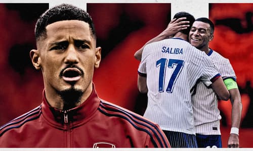 William Saliba, Kylian Mbappe