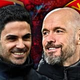 Mikel Arteta, Arsenal, Erik ten Hag, Man Utd