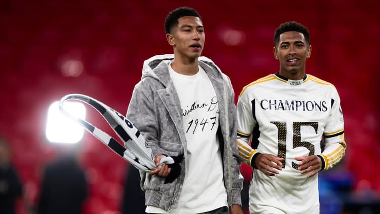 Jobe (left) and Jude Bellingham have yet to play with either other at senior level.