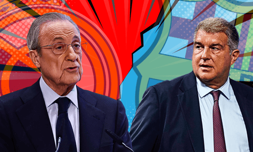 Joan Laporta, Florentino Pérez, Barcelona, Real Madrid