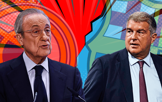 Joan Laporta, Florentino Pérez, Barcelona, Real Madrid