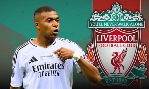 Kylian Mbappe, Liverpool, 2024/25