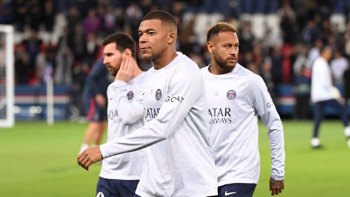 Kylian Mbappe, Lionel Messi, Neymar, 2022/23