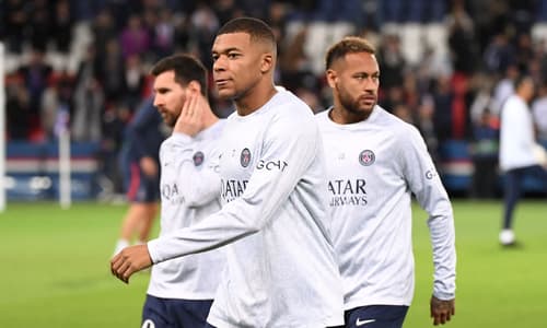 Kylian Mbappe, Lionel Messi, Neymar, 2022/23