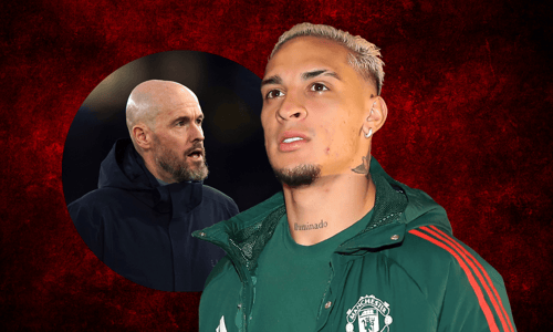 Antony, Erik ten Hag, Man Utd, 2023/24