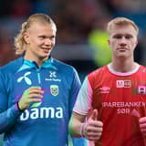 Erling Haaland and Albert Braut Tjaland