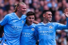 Erling Haaland, Julian Alvarez, Phil Foden, Man City, 2023/24