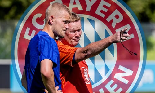 Matthijs de Ligt, Ronald Koeman, Bayern München