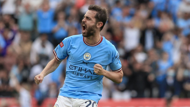 Bernardo Silva werd vier keer kampioen van Engeland