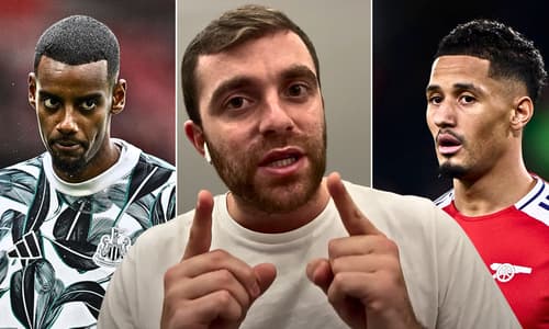 Alexander Isak, Fabrizio Romano, William Saliba