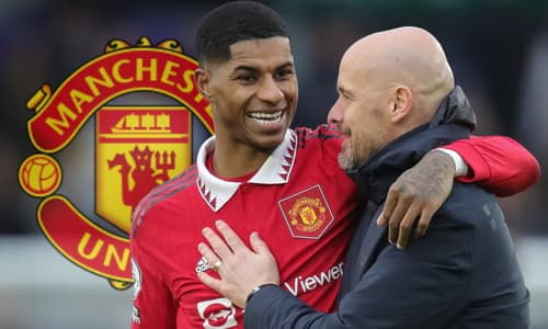 Marcus Rashford, Erik ten Hag, Man Utd, 2022/23
