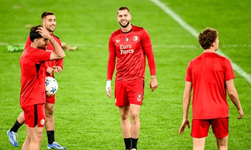 Dávid Hancko, Luka Ivanusec, Feyenoord
