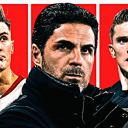 Benjamin Sesko, Mikel Arteta, Viktor Gyokeres