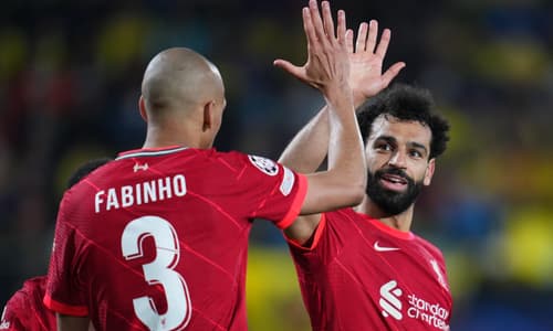 Mohamed Salah, Fabinho, Liverpool, 2021/22