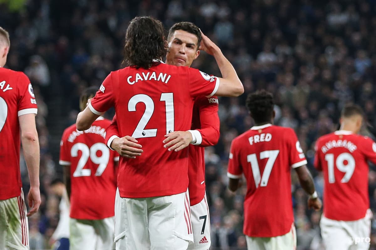 Edinson Cavani, Cristiano Ronaldo, Man Utd, 2021-22