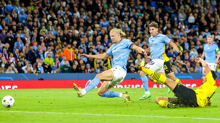 Haaland scored the winner against his old team