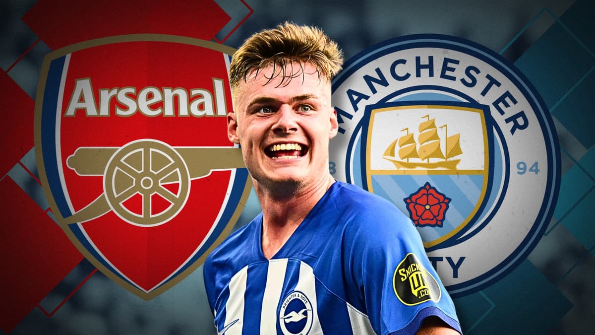 Evan Ferguson: Arsenal and Man City line up transfer bid for Brighton ...