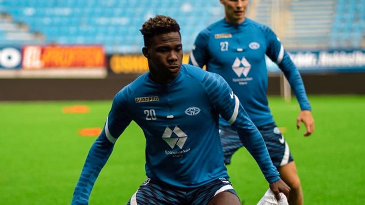 Datro Fofana training with Molde.