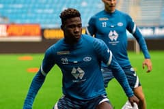 Datro Fofana training with Molde.