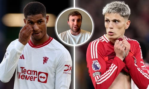 Marcus Rashford, Fabrizio Romano, Alejandro Garnacho, Man Utd, 2024/25