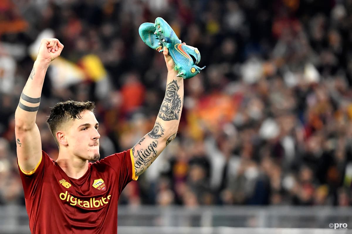 Nicolo Zaniolo, Roma, 2021/22
