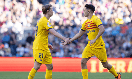 Pedri, Frenkie de Jong, Barcelona