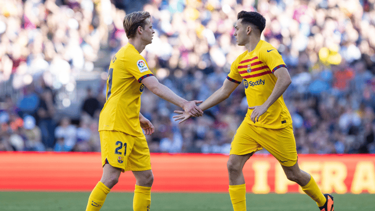 Frenkie de Jong and Pedri, Barcelona