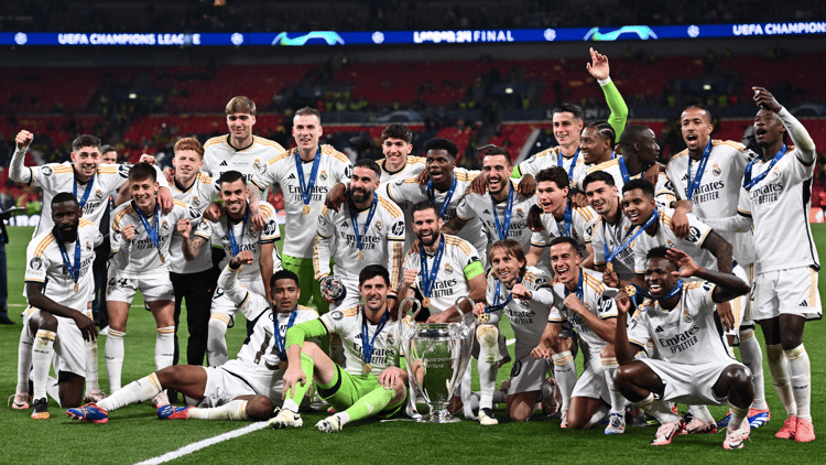 Real Madrid won their record-extending 15th Champions League in 2024