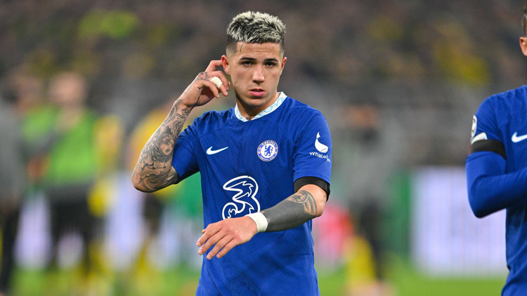 Enzo Fernandez was signed for €121m in January - one of a number of big Chelsea buys