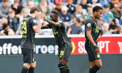Santiago Giménez, Yankuba Minteh, Quinten Timber, Feyenoord