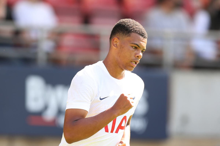 Young Tottenham star Dane Scarlett