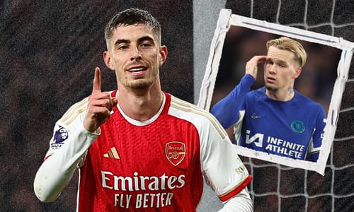 Kai Havertz. Mykhailo Mudryk, Arsenal, 2023/24