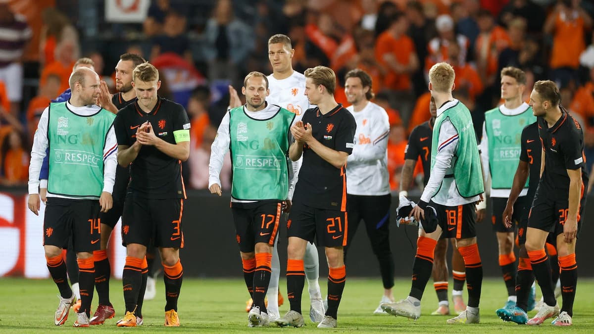 Jerdy Schouten, Daley Blind, Frenkie de Jong, Davy Klaassen, Matthijs de Ligt, Kjell Scherpen, Guus Til, Teun Koopmeiners, Stefan de Vrij