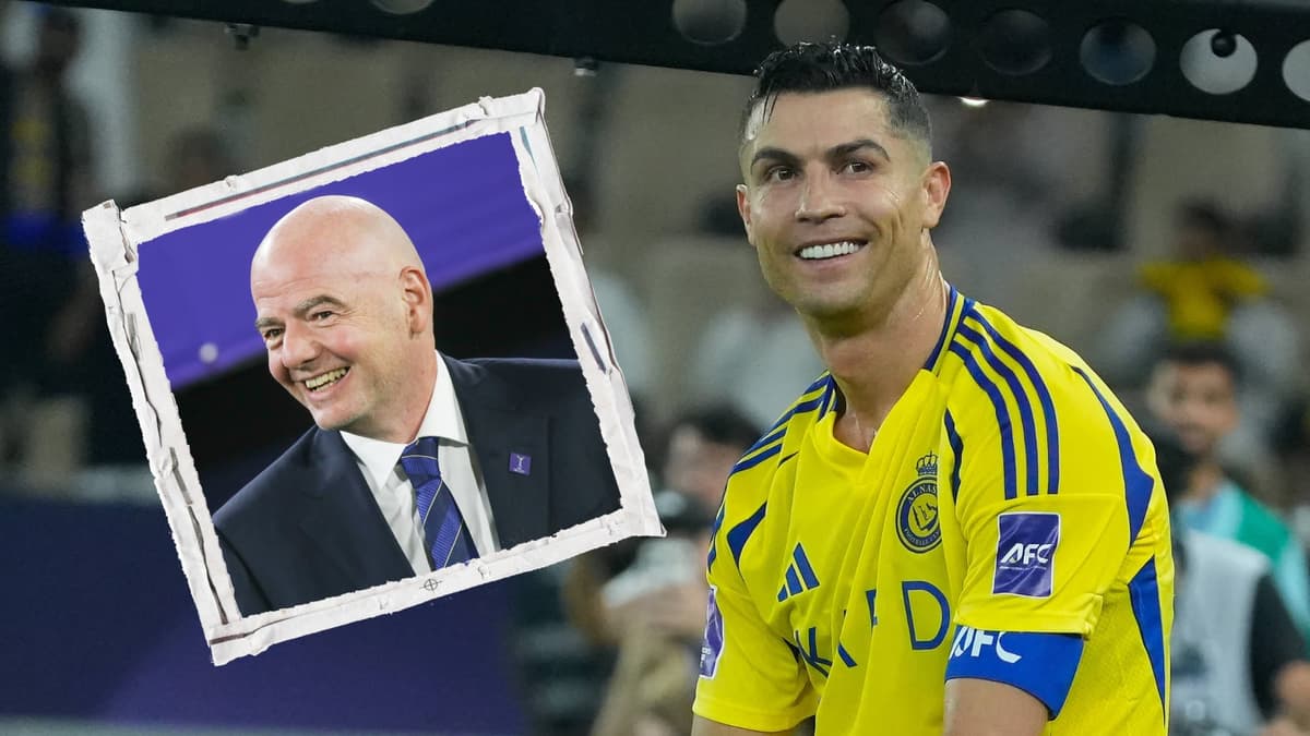 Gianni Infantino, Cristiano Ronaldo, Al-Nassr, 2024/25