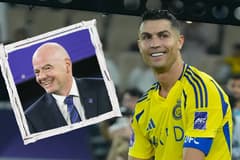 Gianni Infantino, Cristiano Ronaldo, Al-Nassr, 2024/25