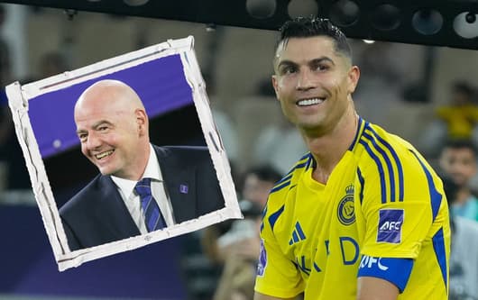 Gianni Infantino, Cristiano Ronaldo, Al-Nassr, 2024/25